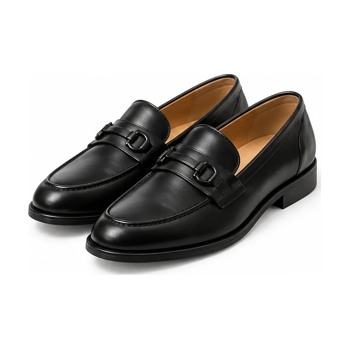 Giày lười Horsebit Loafer da bò Đen