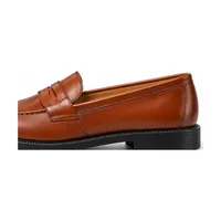 Giày lười Penny Loafer da bò Nâu — mặt bên