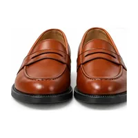Giày lười Penny Loafer da bò Nâu — chính diện