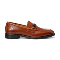 Giày lười Horsebit Loafer da bò Nâu — mặt bên